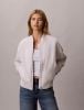 Calvin Klein - Áo Bomber Nữ Linen Bomber Jacket