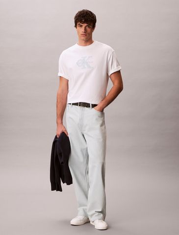 Calvin Klein - Áo Thun Tay Ngắn Nam Elevated Monologo T-Shirt