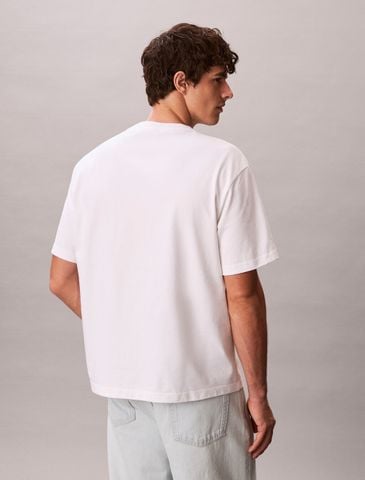 Calvin Klein - Áo Thun Tay Ngắn Nam Elevated Monologo T-Shirt