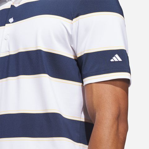 Adidas - Áo Polo Golf Nam Ultimate Plus Jumbo Striped