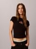 Calvin Klein - Áo Thun Tay Ngắn Nữ Pride Monologo Baby Tee