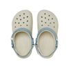 Crocs - Giày Trẻ Em Classic Clog K Denim Flower Summit White