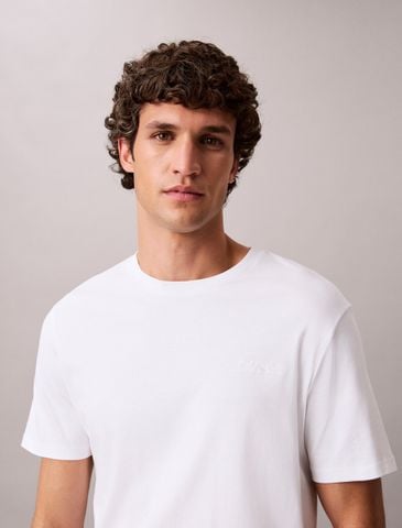 Calvin Klein - Áo Thun Tay Ngắn Nam Script Logo Tee