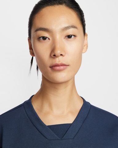 Nike - Áo nỉ Tay Dài Thể Thao Nữ NikeCourt Collection Women's Crew-Neck Tennis Top