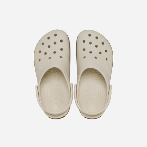 Crocs - Giày Trẻ Em Crocband Gum Clog K Summit White - 3