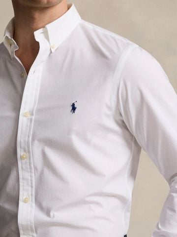 Ralph Lauren - Áo Sơ Mi Nam Slim Fit Stretch Poplin Shirt