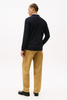 Tommy Hilfiger - Áo len tay dài nam Mercerized Jacquard Long Sleeve Tee