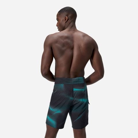 Speedo - Quần đi biển nam The Lookout Print Brdshrt 18" Blue/Green Swimming - 3