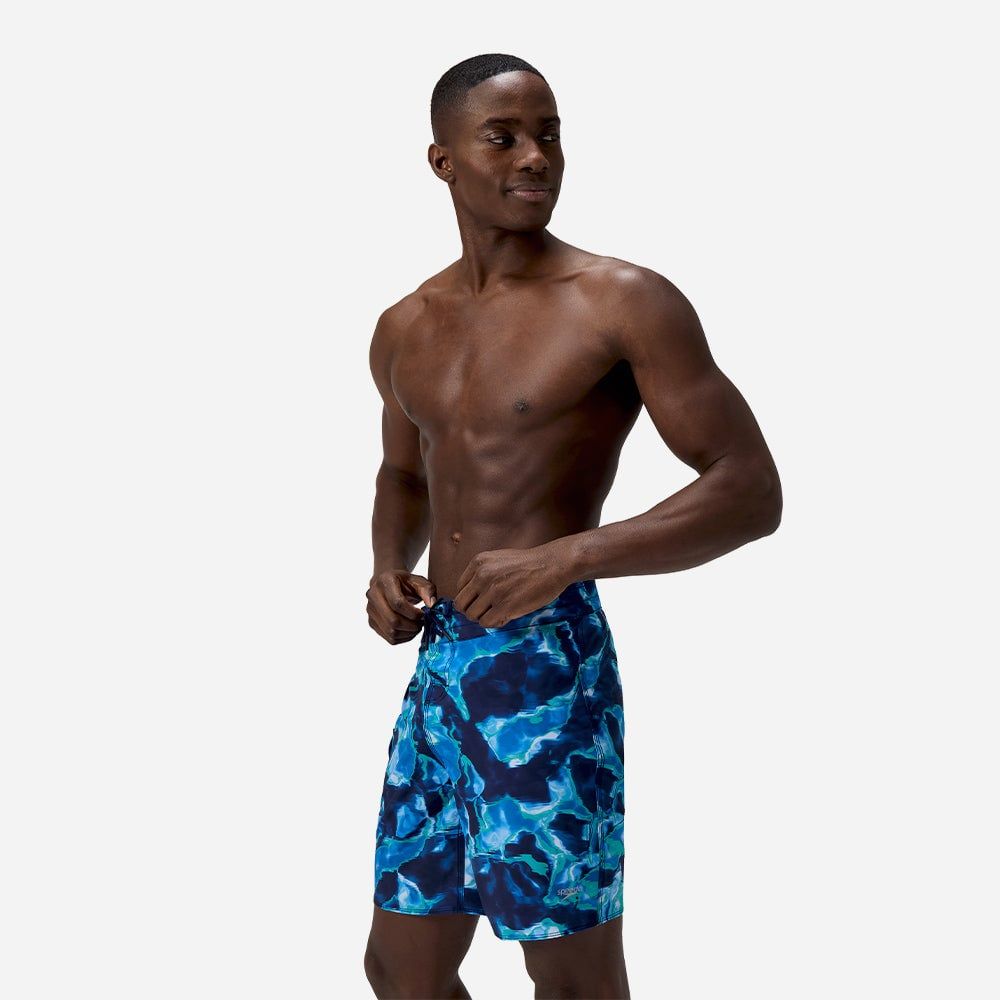 Speedo - Quần đi biển nam The Lookout Print Brdshrt 18