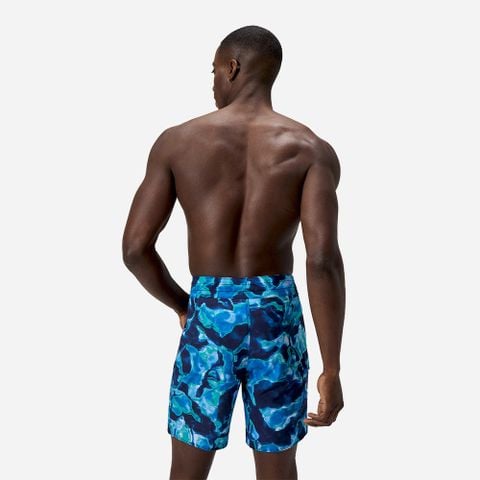 Speedo - Quần đi biển nam The Lookout Print Brdshrt 18" Blue Swimming - 3