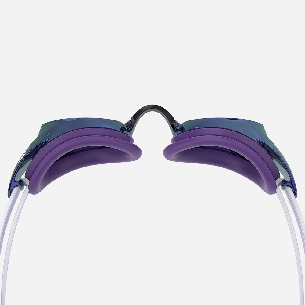 Speedo - Kính bơi nữ Womens Vanquisher 3.0 Mirrored Purple Swimming