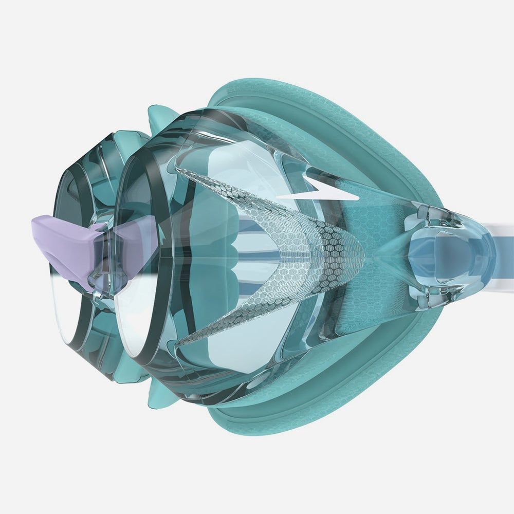 Speedo - Kính bơi nữ Womens Vanquisher 3.0 Light Blue Swimming