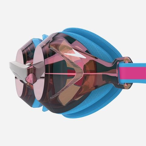 Speedo - Kính bơi trẻ em Junior Vanquisher 3.0 Mirror Blue Swimming - 3