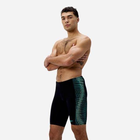 Speedo - Quần bơi nam End+ Tech Pnl Jmr Blue/Green Swimming - 2