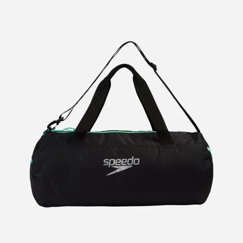 Speedo - Túi đi bơi chống nước nam nữ Duffel Bag Au Black/Green Swimming