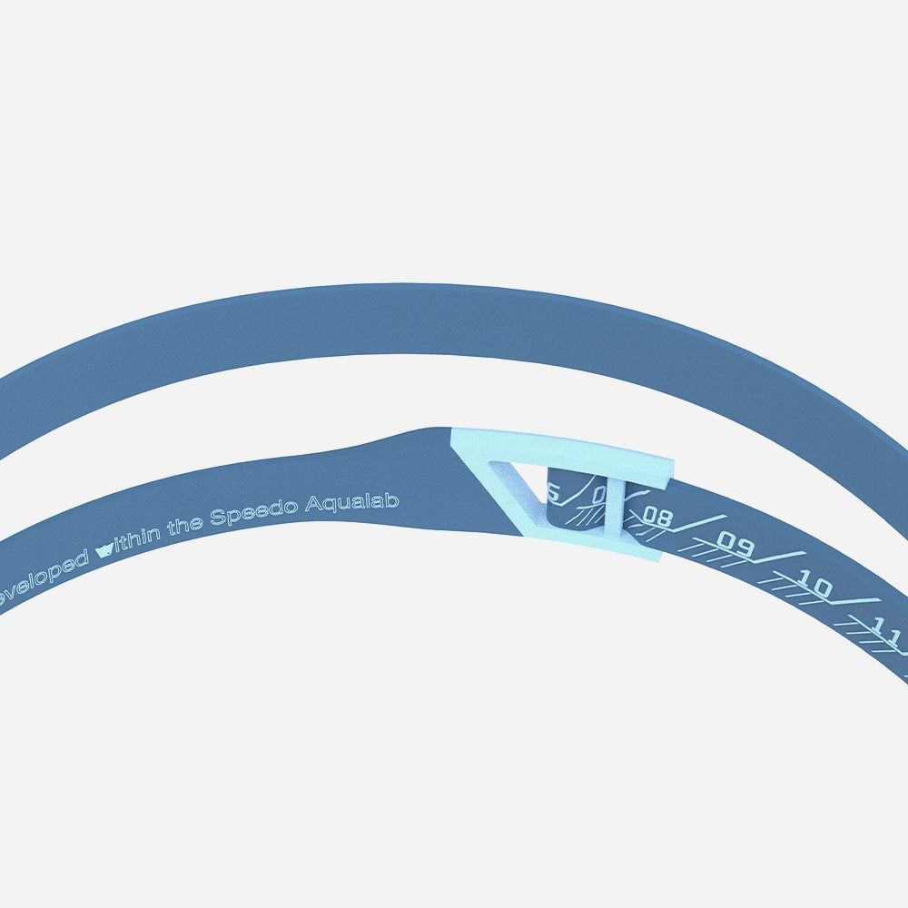 Speedo - Kính bơi nam nữ Fastskin Hyper Elite Mirror Asian Blue Swimming