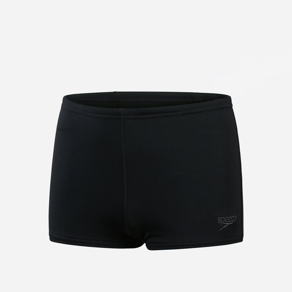Speedo - Quần bơi bé trai End+ Asht Jm Black Swimming