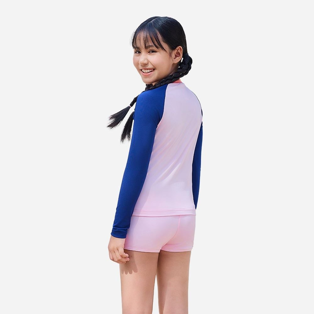 Speedo - Quần bơi bé gái S&L Logo Jf Swimming