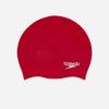 Speedo - Nón bơi trẻ em Moulded Silicone Cap Ju Red Swimming