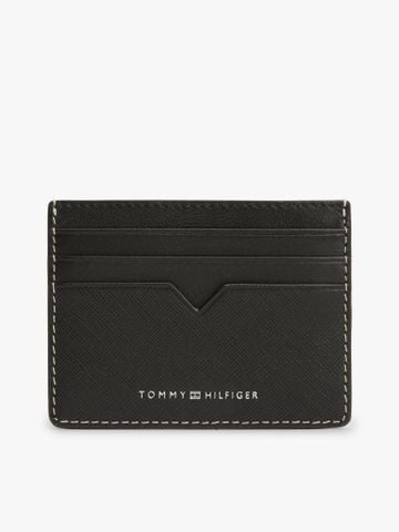 Tommy Hilfiger - Ví Nam Leather Logo Credit Card Holder