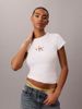 Calvin Klein - Áo Thun Tay Ngắn Nữ Pride Monologo Baby Tee