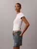 Calvin Klein - Áo Thun Tay Ngắn Nữ Pride Monologo Baby Tee