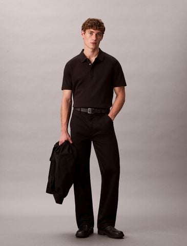 Calvin Klein - Áo polo tay ngắn nam CK Premium Cotton Polo - 3