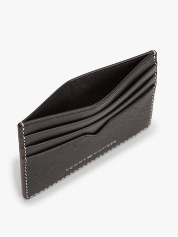 Tommy Hilfiger - Ví Nam Leather Logo Credit Card Holder