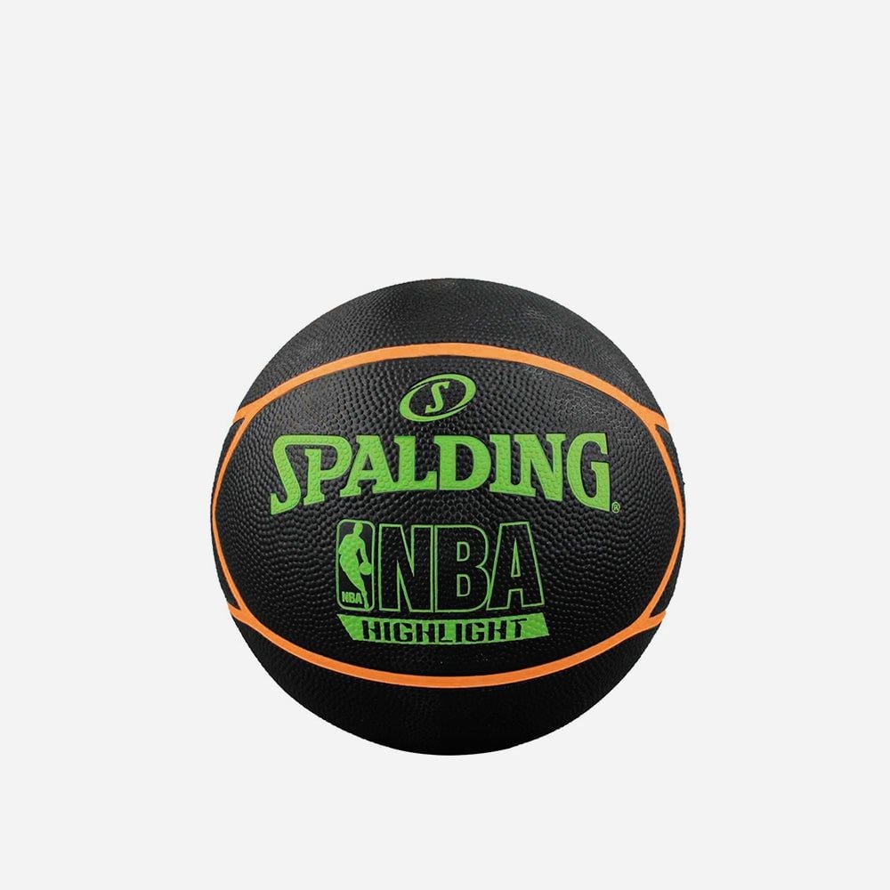 Spalding - Bóng rổ nam nữ Nba High Light Neon - Outdoor Size 7 Basketball
