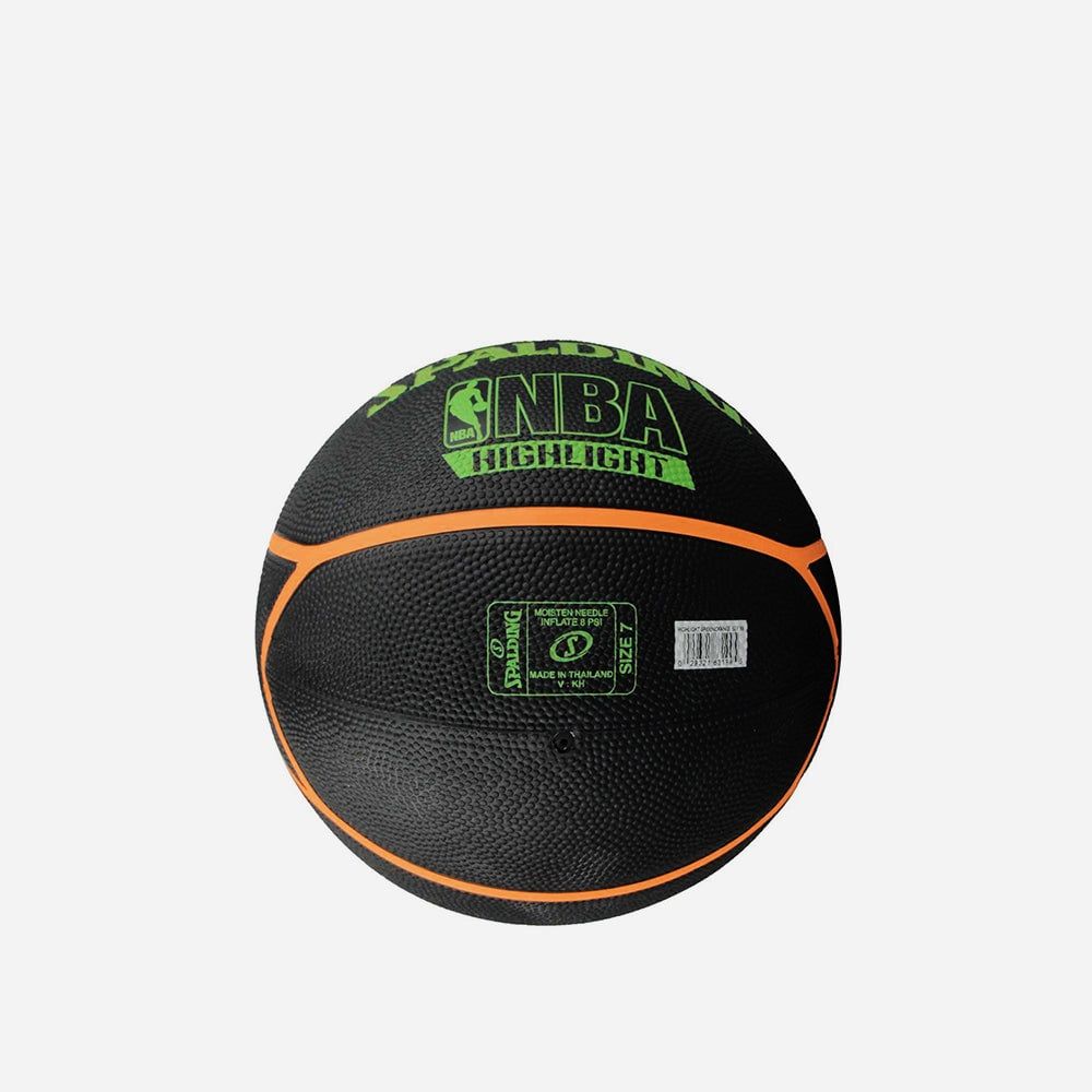Spalding - Bóng rổ nam nữ Nba High Light Neon - Outdoor Size 7 Basketball