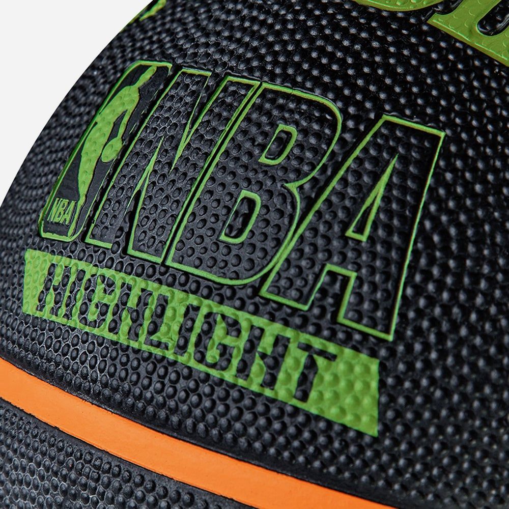 Spalding - Bóng rổ nam nữ Nba High Light Neon - Outdoor Size 7 Basketball