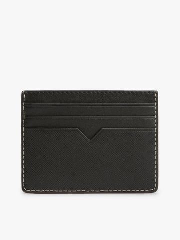 Tommy Hilfiger - Ví Nam Leather Logo Credit Card Holder