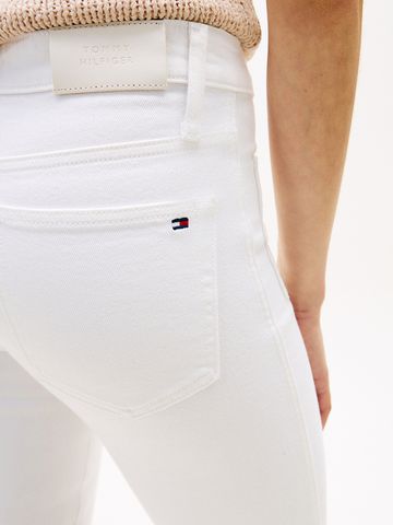 Tommy Hilfiger - Quần Jean Dài Nữ Mid Rise Bootcut White Jeans