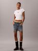 Calvin Klein - Áo Thun Tay Ngắn Nữ Pride Monologo Baby Tee