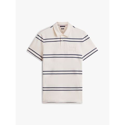 Tommy Hilfiger - Áo Thun Có Cổ Nam Reverse Terry Embossed Regular Polo