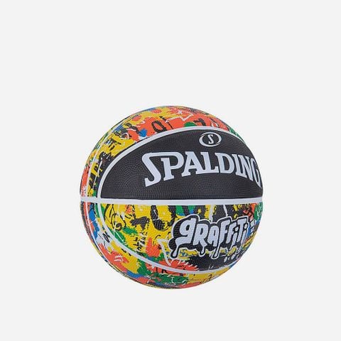 Spalding - Bóng rổ nam nữ Vba Rainbow Graffiti Outdoor Basketball - 3