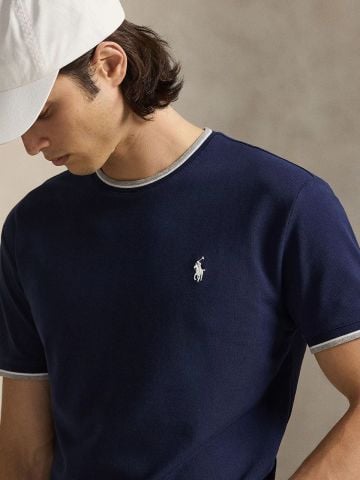 Ralph Lauren - Áo Thun Tay Ngắn Nam Classic Fit Stretch Mesh T-Shirt