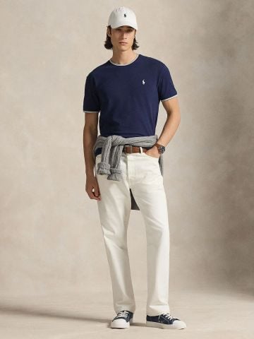 Ralph Lauren - Áo Thun Tay Ngắn Nam Classic Fit Stretch Mesh T-Shirt