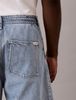 Calvin Klein - Quần Jean Ngắn Nam Cotton Linen Denim Shorts