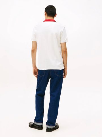 Tommy Hilfiger - Áo thun có cổ polo tay ngắn nam Regular Fit Herringbone Collar Pique Polo Shirt