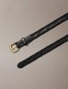 Calvin Klein - Thắt Lưng Nữ Braided Leather Chunky Buckle Belt