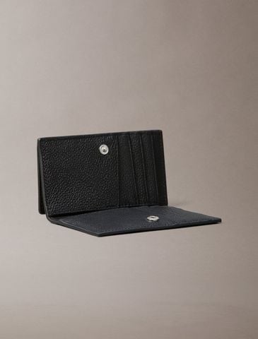 Calvin Klein - Ví cầm tay Nữ CK Emblem Leather Cardholder