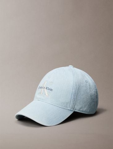 Calvin Klein - Nón Lưỡi Trai Nam Denim Logo Cap