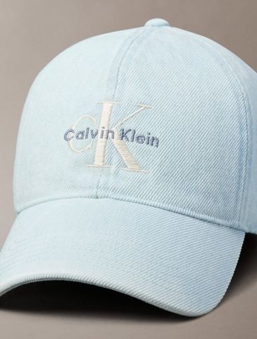 Calvin Klein - Nón Lưỡi Trai Nam Denim Logo Cap - 2