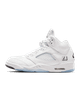 Nike - Giày Sneakers Nam Air Jordan 5 Retro OG White and Metallic Silver