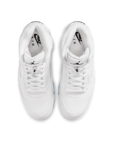 Nike - Giày Sneakers Nam Air Jordan 5 Retro OG White and Metallic Silver