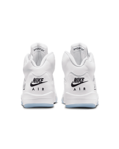 Nike - Giày Sneakers Nam Air Jordan 5 Retro OG White and Metallic Silver