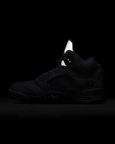 Nike - Giày Sneakers Nam Air Jordan 5 Retro OG White and Metallic Silver