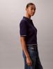 Calvin Klein - Áo Len Nữ Cable Knit Short Sleeve Jumper