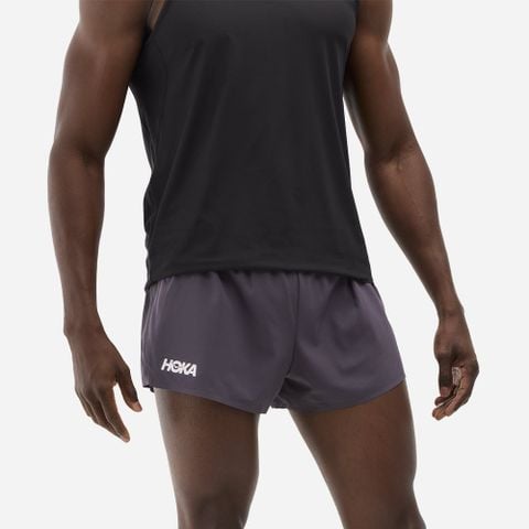 Hoka - Quần Ngắn Chạy Bộ Nam Race Day Split Short